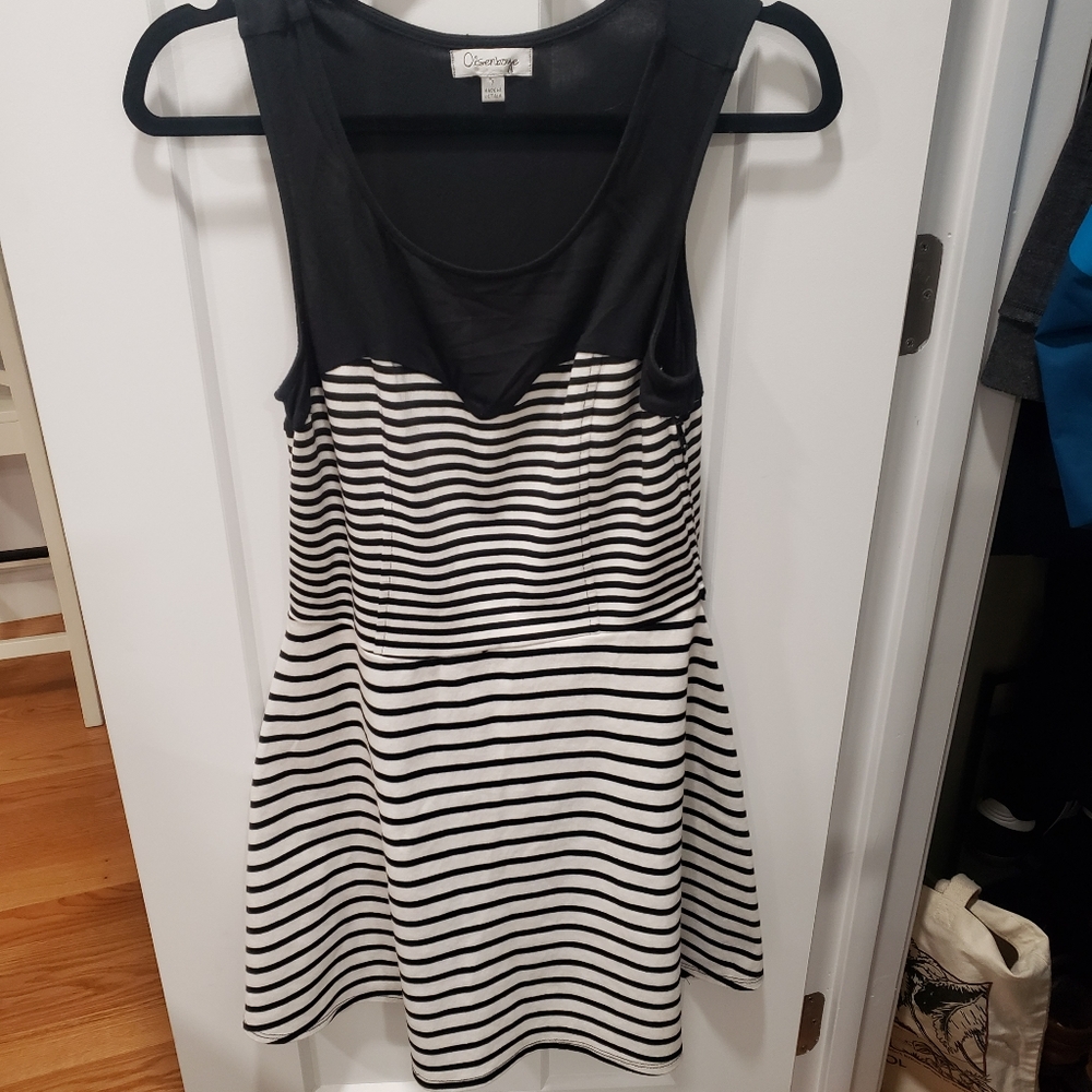 Olsenboye fit and flare skater dress